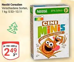 Globus Nestlé cini minis Angebot