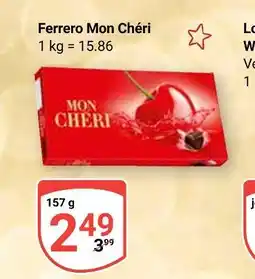 Globus Ferrero mon chéri Angebot