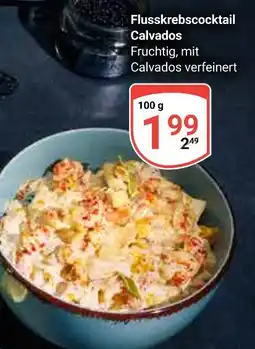 Globus Flusskrebscocktail calvados Angebot