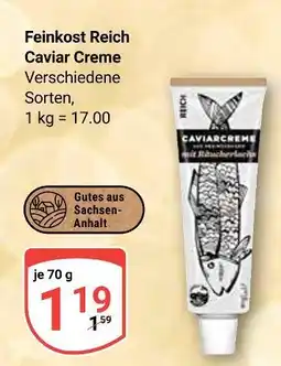 Globus Feinkost reich caviar creme Angebot