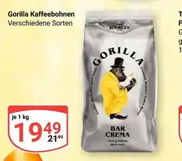 Globus Gorilla kaffeebohnen Angebot