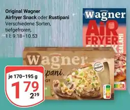 Globus Wagner airfryer snack Angebot