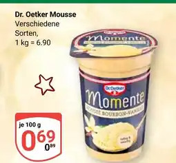 Globus Dr. oetker mousse Angebot