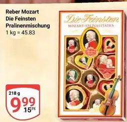 Globus Reber mozart die feinsten pralinenmischung Angebot