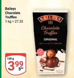 Globus Baileys chocolate truffles Angebot