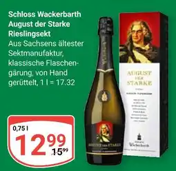 Globus Schloss wackerbarth august der starke rieslingsekt Angebot
