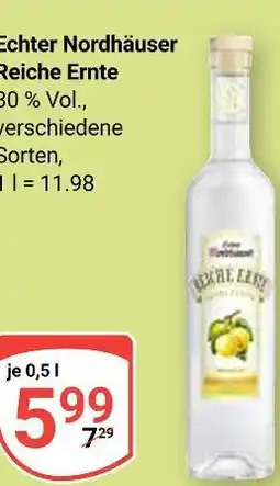 Globus Echter nordhäuser reiche ernte Angebot