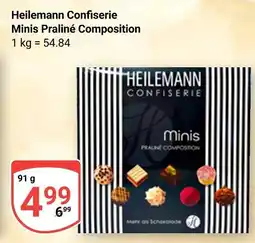 Globus Heilemann confiserie minis praliné composition Angebot
