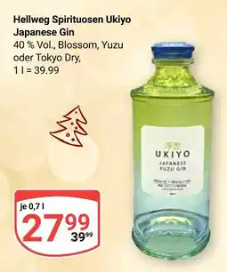 Globus Ukiyo japanese gin Angebot