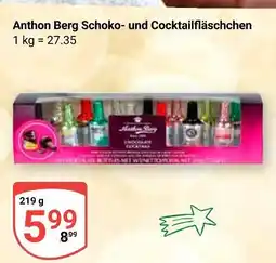 Globus Anthon berg schoko- und cocktailfläschchen Angebot