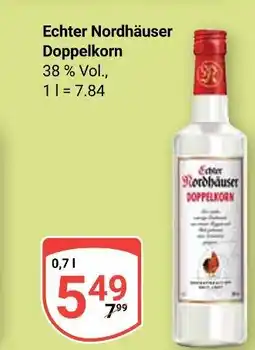 Globus Echter nordhäuser doppelkorn Angebot