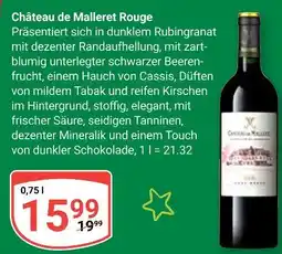 Globus Château de malleret rouge Angebot