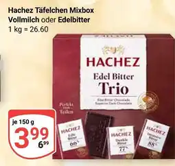 Globus Hachez täfelchen mixbox vollmilch Angebot