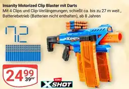 Globus Zuru insanity motorized clip blaster mit darts Angebot