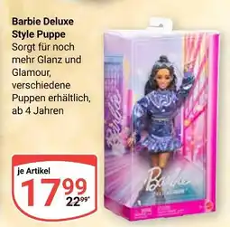 Globus Barbie deluxe style puppe Angebot