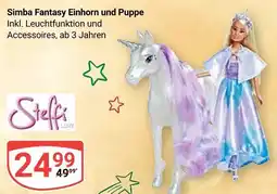 Globus Steffi love simba fantasy einhorn und puppe Angebot