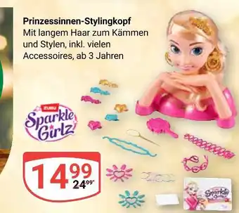 Globus Zuru sparkle girlz prinzessinnen-stylingkopf Angebot