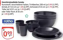 Globus Rotho geschirreinzelteile caruba trinkbecher Angebot