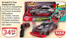 Globus Dickie toys rc audi s1 e-tron quattro drift car Angebot