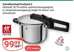 Globus Zwilling schnellkochtopf ecoquick ii Angebot