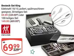 Globus Zwilling besteck-set king 30-teilig Angebot