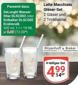 Globus Ritzenhoff & breker latte macchiato gläser-set Angebot