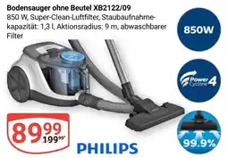 Globus Philips bodensauger ohne beutel xb2122/09 Angebot