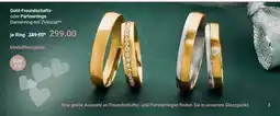 Globus Gold-freundschaftsoder partnerringe Angebot