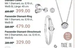 Globus Diamant-collier Angebot