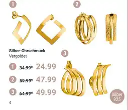 Globus Silber-ohrschmuck Angebot