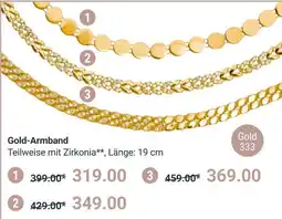 Globus Gold-armband Angebot