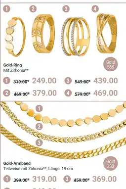 Globus Gold-ring Angebot