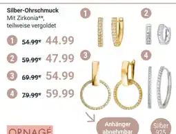 Globus Ornagé silber-ohrringe Angebot
