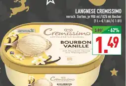 Marktkauf Langnese cremissimo bourbon vanille Angebot