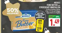 Marktkauf Meggle feine butter oder streichzart ungesalzen Angebot