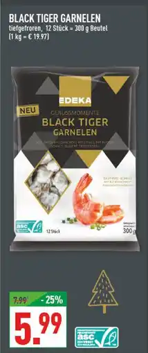 Marktkauf Edeka black tiger garnelen Angebot