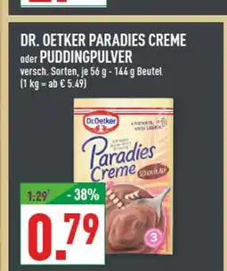 Marktkauf Dr. oetker paradies creme Angebot