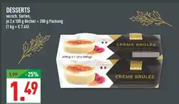 Marktkauf Edeka crème brûlée Angebot