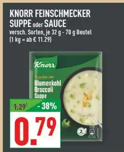 Marktkauf Knorr feinschmecker suppe Angebot