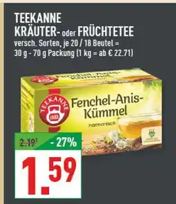 Marktkauf Teekanne fenchel-anis-kümmel Angebot