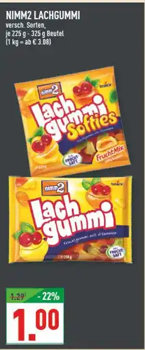 Marktkauf Nimm2 lachgummi softies Angebot