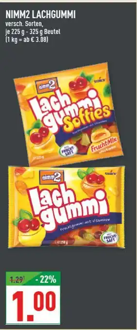 Marktkauf Nimm2 lachgummi softies Angebot