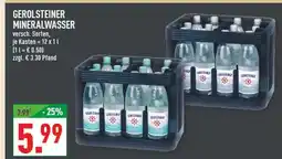 Marktkauf Gerolsteiner mineralwasser Angebot