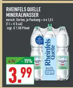 Marktkauf Rheinfels quelle mineralwasser Angebot