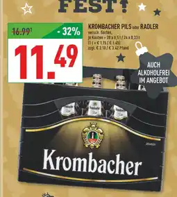 Marktkauf Krombacher pils Angebot