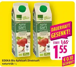 E-Center Edeka bio apfelsaft direktsaft naturtrüb Angebot