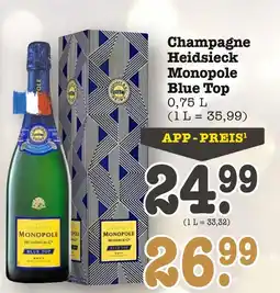 E-Center Heidsieck monopole blue top Angebot