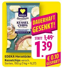 E-Center Edeka herzstücke kesselchips Angebot