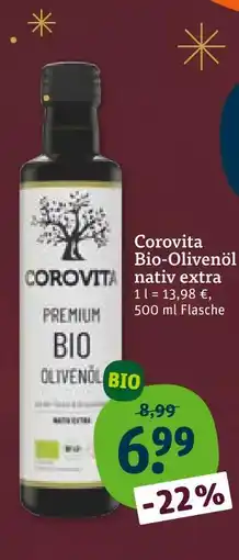 tegut Corovita bio-olivenöl nativ extra Angebot