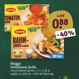 tegut Maggi tomaten sauce Angebot